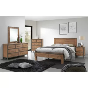Acacia 5 Pcs Bedroom Suite (ex. mattress)