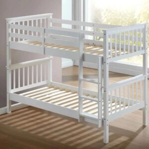 Wooden Bunk Bed (Single up/Single down)