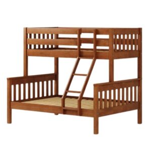 Wooden Bunk Bed (Single up/Double down)