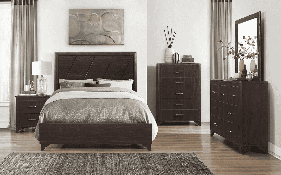 Kayla 6-piece Bedroom Suite (ex. mattress)