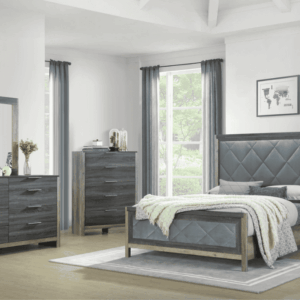 Zuko 5 piece Bedroom Suite (ex. mattress)